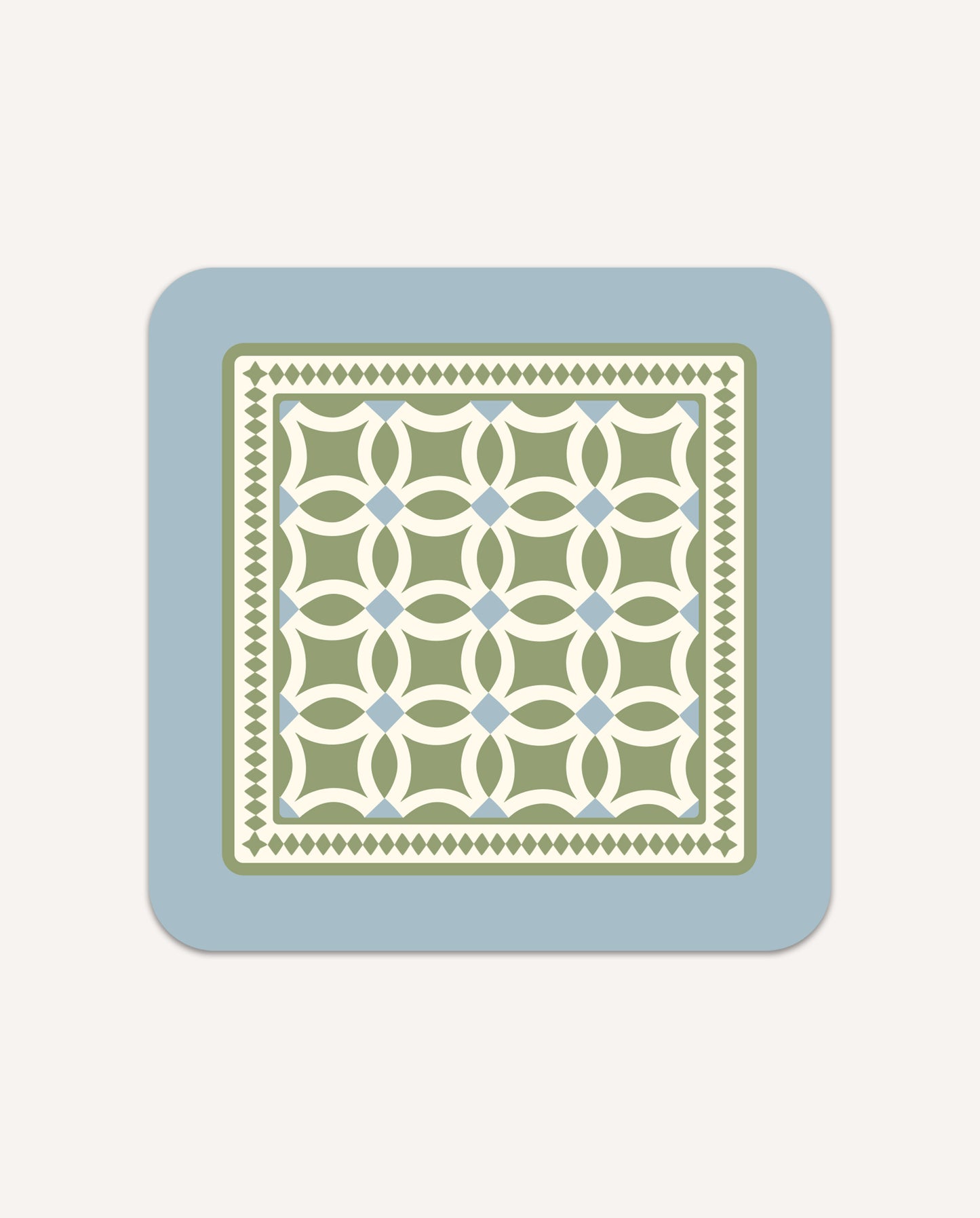 Lattice Set of 6 Coasters