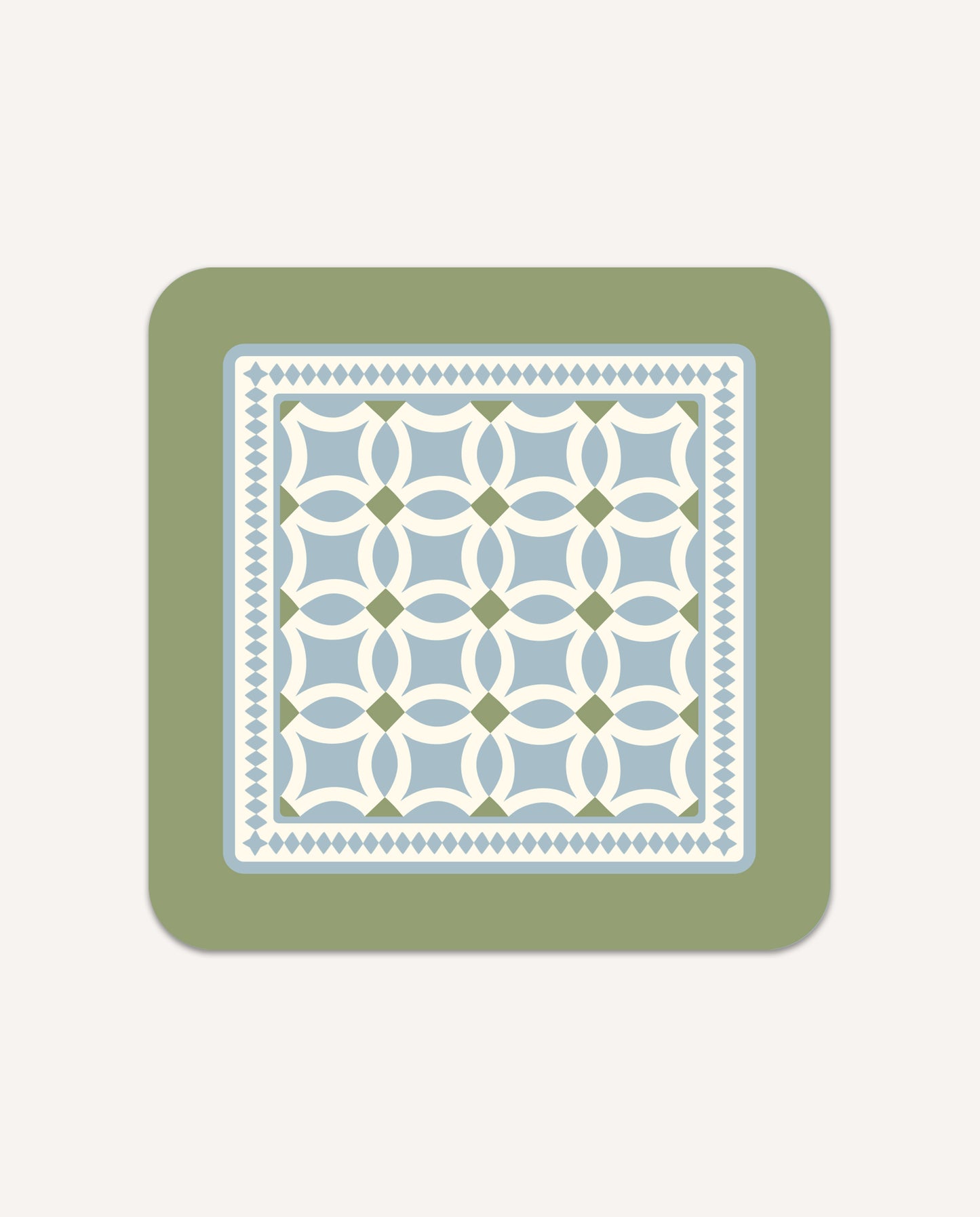 Lattice Set of 6 Coasters